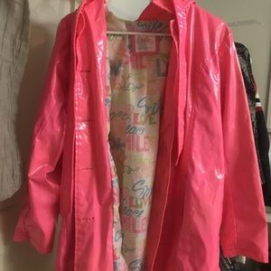 Pink Rain Coat